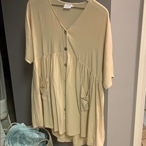 Amaryllis babydoll dress